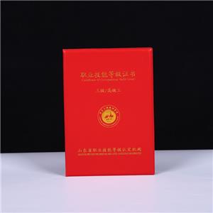 職業(yè)技術(shù)能等級證書定做